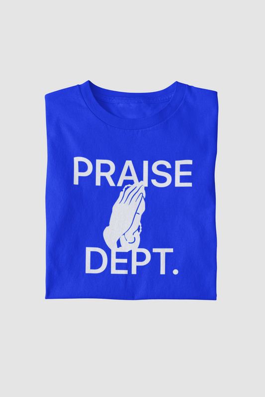 Praise Dept. Blue T-Shirt