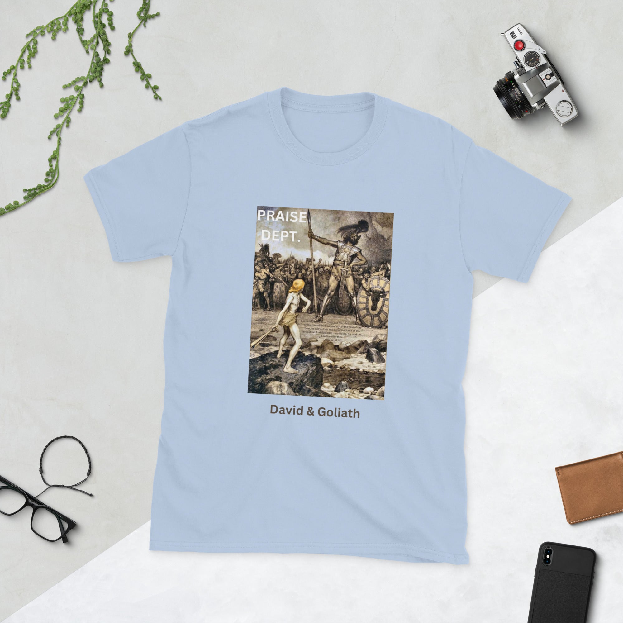 David and Goliath & Simon Peter T-Shirt