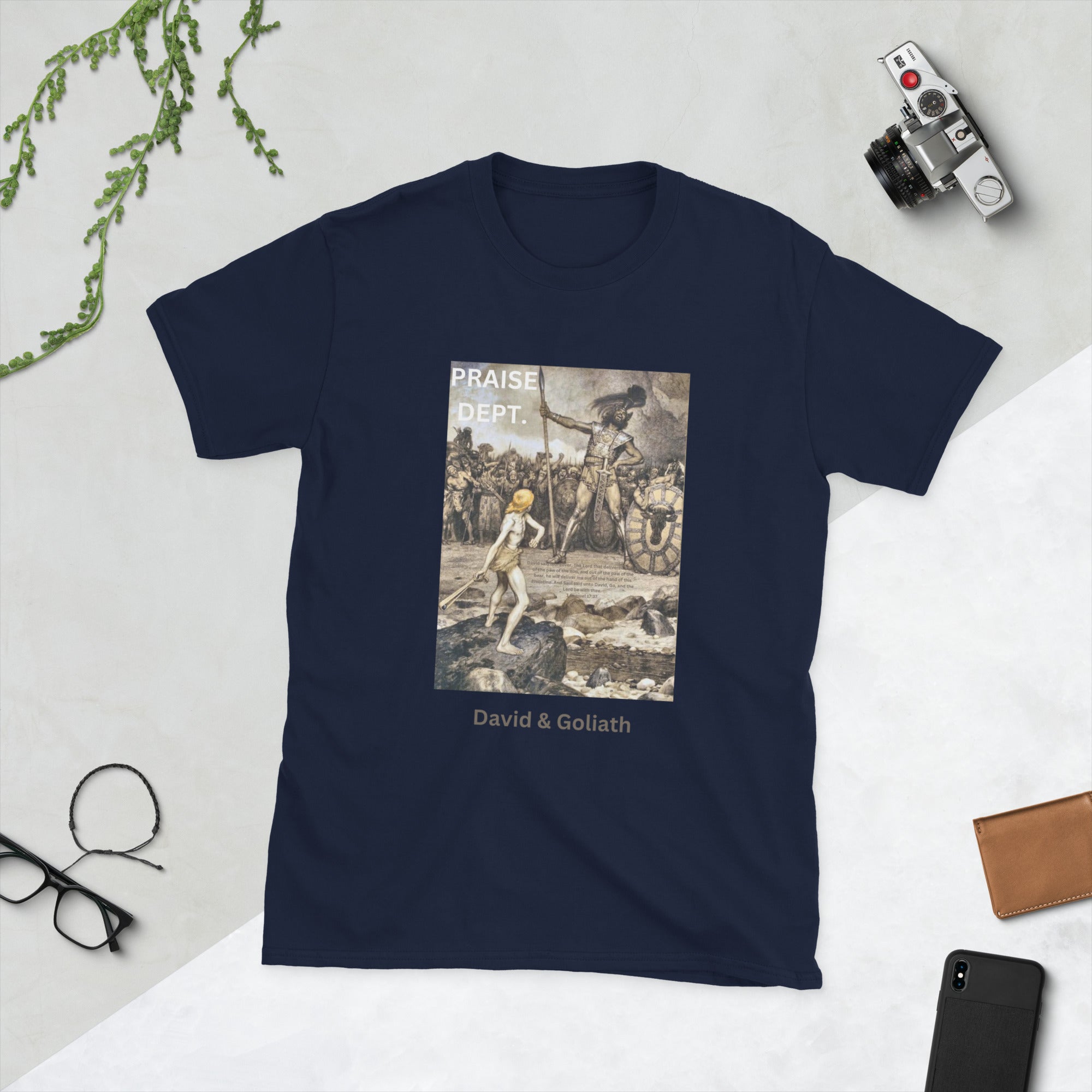 David and Goliath & Simon Peter T-Shirt