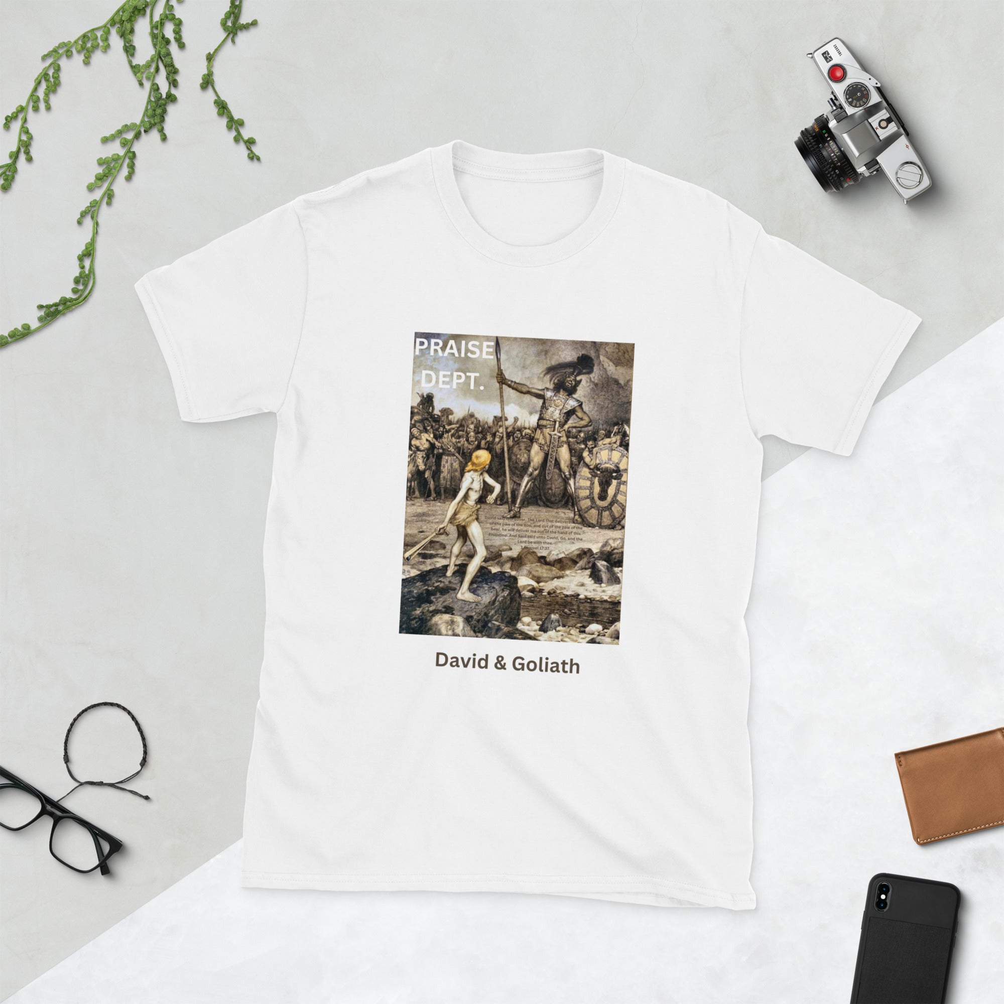 David and Goliath & Simon Peter T-Shirt